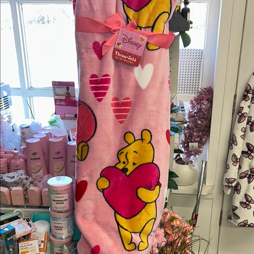 Disney Pink and Yellow Winnie the Pooh Pajamas